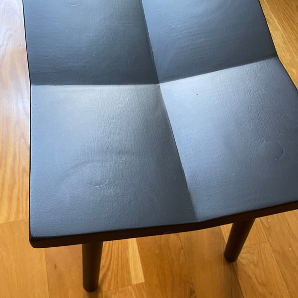 Mitre Stool - Black - Floor Model