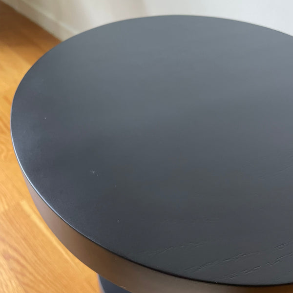 Sass Side Table, Short, Black, Floor Model