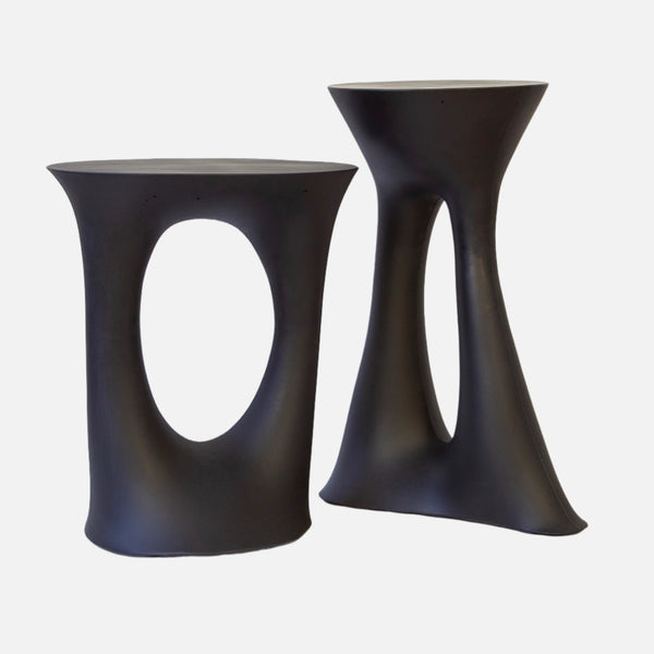 Kreten Side Table - Short / Black