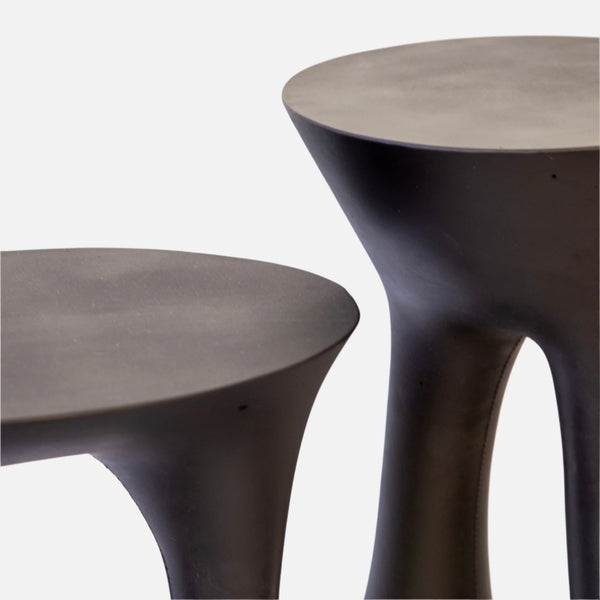 Pair of Kreten Side Tables - Black
