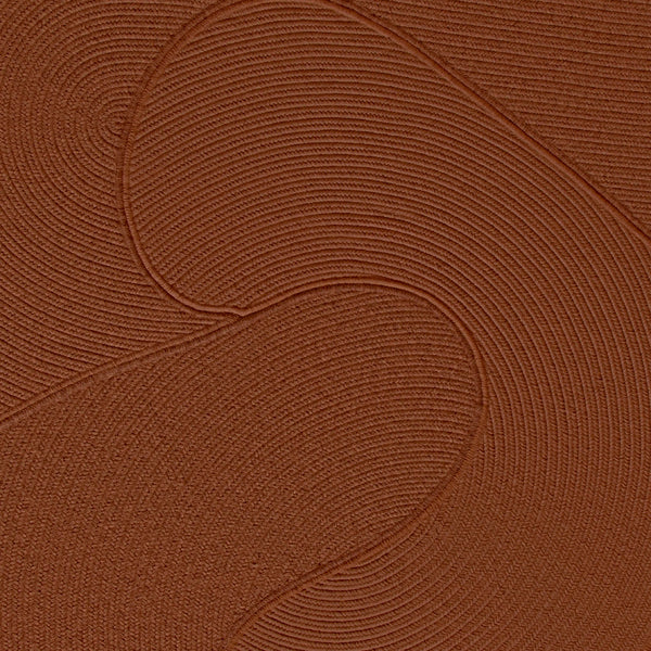 Riff Rug, Burnt Orange