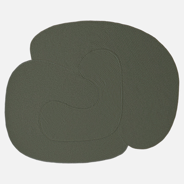 Riff Rug, Light Green