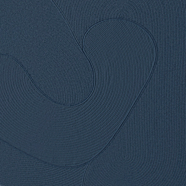 Riff Rug, Medium Blue