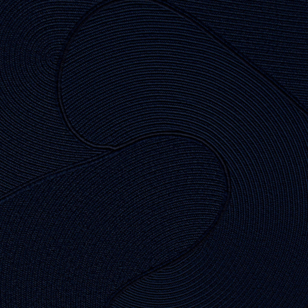 Riff Rug, Navy Blue