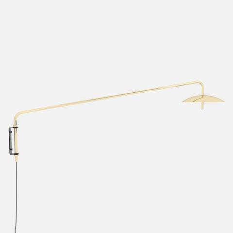 Signal Arm Sconce, Long, Brass