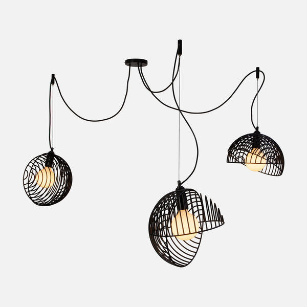 Dana Pendant Light, Cluster of 3
