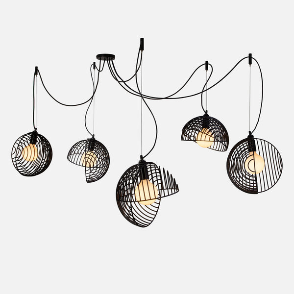 Dana Pendant Light, Cluster of 5