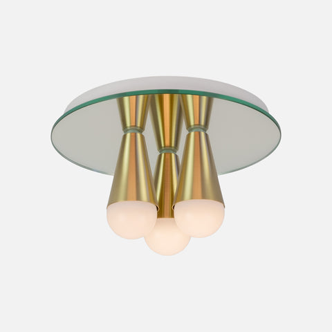 Echo 3 Flush Mount Ceiling Light, 3 Bulb