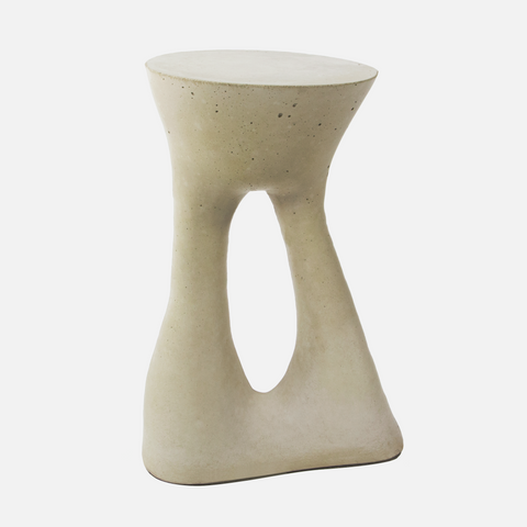 Kreten Side Table, Tall, Grey