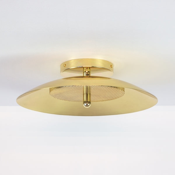 Signal Flush Mount, Brass