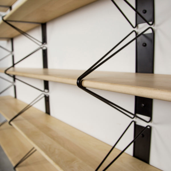 Strut Shelving System - 52" / 2 Shelves - Souda