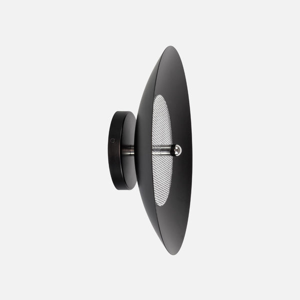 Signal Wall Sconce, Black & Nickel