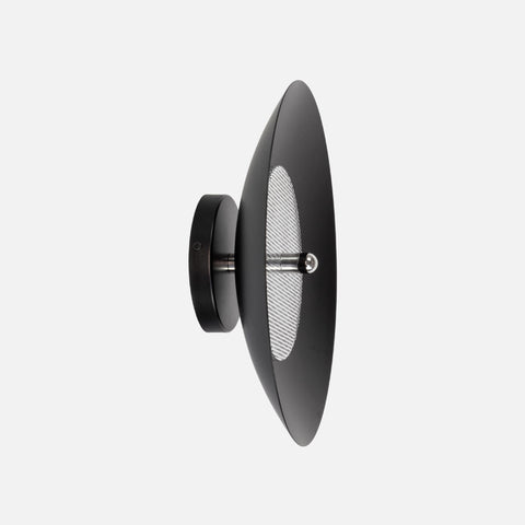 Signal Wall Sconce, Black & Nickel